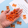 Transparent Acrylic Pendants TACR-T024-02BB-921-5