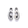 Tibetan Style Alloy Pendants TIBE-S108-108G-AS-RS-2