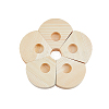 Wood Candle Holders AJEW-WH0314-540-1
