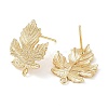 Brass Stud Earring Findings KK-C031-31G-2