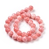 Natural Persian Jade Beads Strands G-D434-8mm-30-3