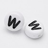 Acrylic Beads PL37C9070-W-2