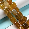 Natural Agate Beads Strands G-H295-F01-3