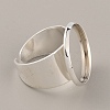 Adjustable Brass Finger Rings Components KK-WH0054-23D-S-3