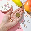 15Pcs 3 Styles Transparent Glass Beads GLAA-YW0003-69-4