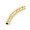 304 Stainless Steel Curved Tube Beads STAS-M071-03G-G-3