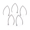 304 Stainless Steel Earring Hooks STAS-O119-03B-02-1