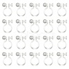 Resin Clip-on Earring Findings X1-FIND-H046-12-01-1