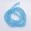Bicone Glass Beads Strands X-EGLA-P016-4mm-02-2