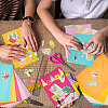 DIY Teachers' Day Theme Envelope & Card Kids Craft Kits AJEW-WH0415-62E-5