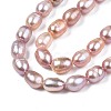 Natural Cultured Freshwater Pearl Beads Strands PEAR-N012-06A-5
