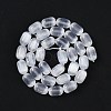 Natural Selenite Beads Strands G-F750-A-4