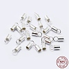 925 Sterling Silver Cord Ends STER-F036-21S-1.3mm-3