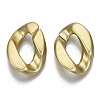 Opaque Spray Painted Acrylic Linking Rings OACR-S021-19A-B01-2