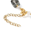 Electroplate Glass Beaded Stretch Bracelets for Women BJEW-JB11213-03-4