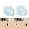 Transparent Spray Paint Glass Beads GLAA-Z011-01B-3