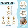 20Pcs Alloy Rhinestone Replacement Zipper Sliders HJEW-TAC0154-4