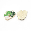 Alloy Enamel Pendants FIND-I014-07LG-2