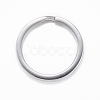 Tarnish Resistant 304 Stainless Steel Split Key Rings STAS-H383-30P-1