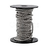 Tarnish Resistant 304 Stainless Steel Box Chains CHS-K001-37A-5