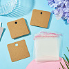 20Pcs Paper Earring Display Cards CDIS-TADJ0002-01F-4
