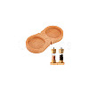 Wood Pepper Grinder Holder AJEW-WH0479-43-7