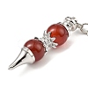 Natural Carnelian Pointed Dowsing Pendulums G-K338-29P-02-3