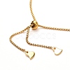 Natural Pearl Beads Adjustable Slider Bracelet for Girl Women Gift X-BJEW-JB06820-02-5