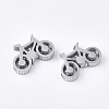 Non-Tarnish 304 Stainless Steel Beads LS-X-STAS-S079-130P-1