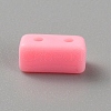 Opaque Acrylic Beads SACR-WH0011-10D-1