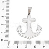 304 Stainless Steel Pendants STAS-B137-01P-3