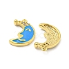 Brass Micro Pave Cubic Zirconia Pendants KK-P258-18G-2