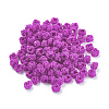 Polyester Weave Beads WOVE-K001-A18-3