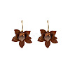Iron Acrylic Dangle Stud Earrings FS-WG23F93-03-2