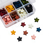 Painted Natural Wood Beads WOOD-CJ0001-12-4