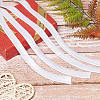 Polyester & Cotton Fabic Band FIND-WH0036-01-5