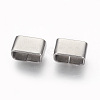 Tarnish Resistant 201 Stainless Steel Slide Charms STAS-G187-30P-1