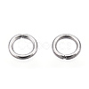Non-Tarnish 304 Stainless Steel Open Jump Rings X-STAS-R065-45-3