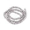 Opaque Glass Beads Strands GLAA-N019-4mm-21-3