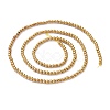 Electroplate Glass Beads Strands EGLA-K014-A-FP05-3