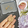 9Pcs 3 Styles 925 Sterling Silver Locking Jump Ring STER-BBC0006-99-3