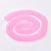 Baking Paint Transparent Glass Bead Strands X-GLAA-S031-6mm-20-2