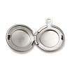 Non-Tarnish 316 Surgical Stainless Steel Locket Pendants STAS-C077-05P-3