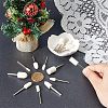 60Pcs 12 Style Multifunctional Cone & Column Head Wool Felt Polishing Bits FIND-FH0005-20-4