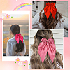 5Pcs 5 Colors Bowknot Polyester Hair Barrettes PHAR-SP0001-18A-7