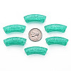 Transparent Crackle Acrylic Beads CACR-S009-001A-NM-4