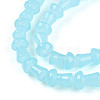 Baking Paint Glass Beads Strands DGLA-N007-01H-3