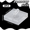 Acrylic Single Ring Display Stands RDIS-WH0007-13B-2
