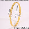 304 Stainless Steel Crystal Rhinestone Rhombus Hinged Cuff Bangles for Women WG11813-01-2