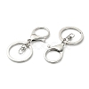 10Pcs Alloy Split Key Rings KK-YW0002-01P-2